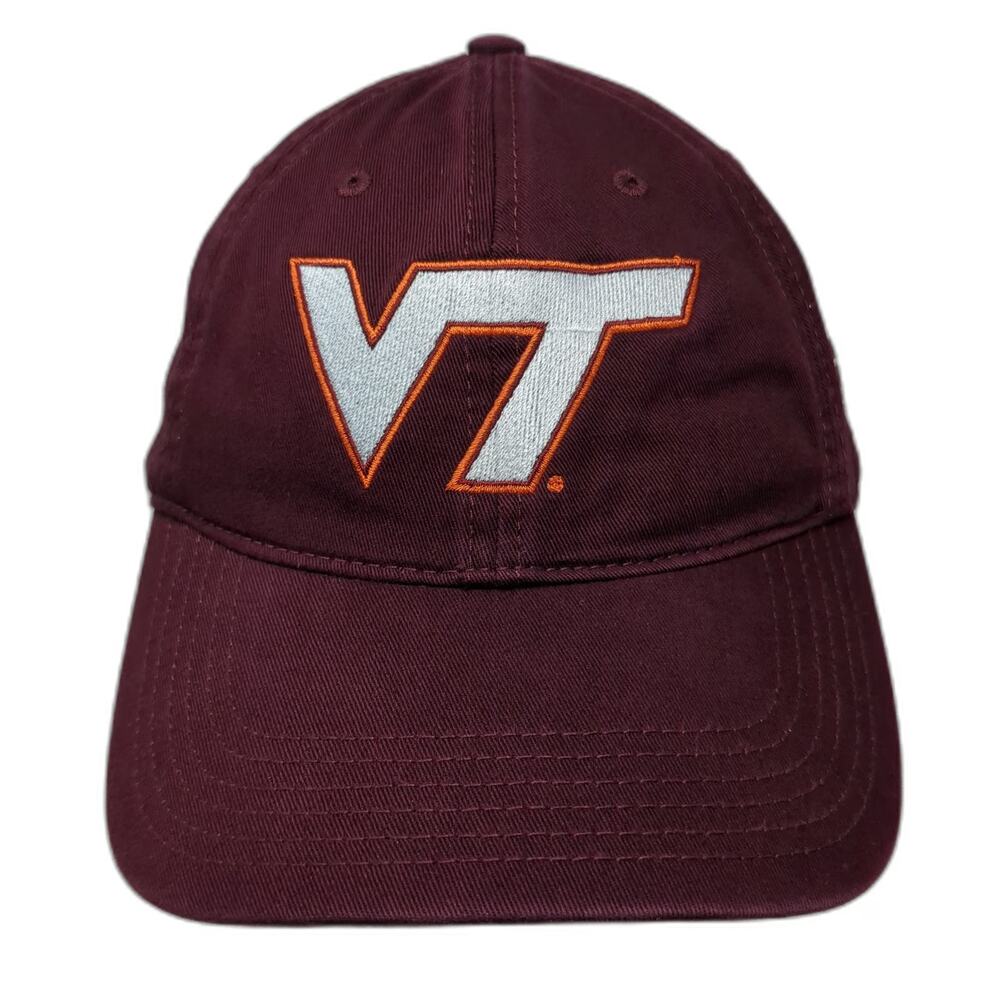 Legacy Baseball Cap Red One Size Virginia Tech VT 150 Years Anniversary Hat